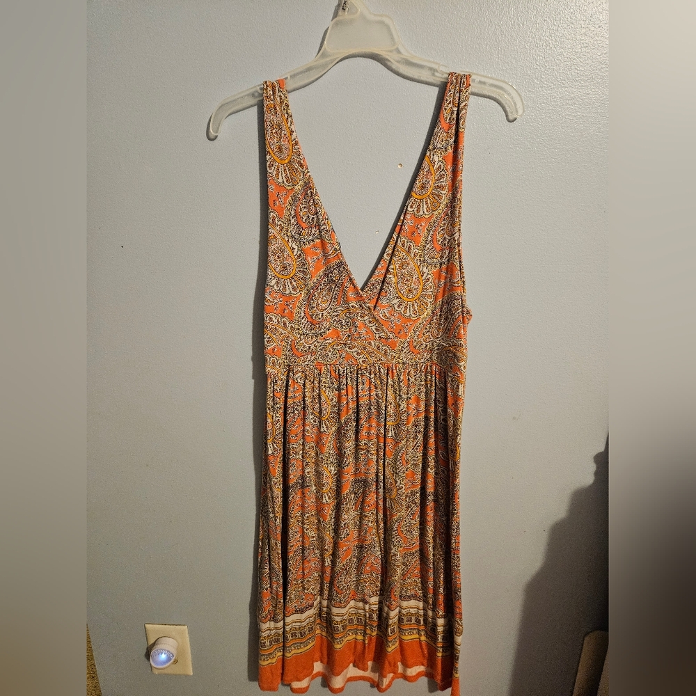 Old Navy Paisley print dress EUC